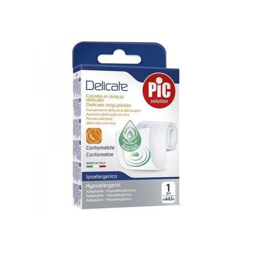 Cerotto Antibatterico Delicato in Strisce 6x50cm