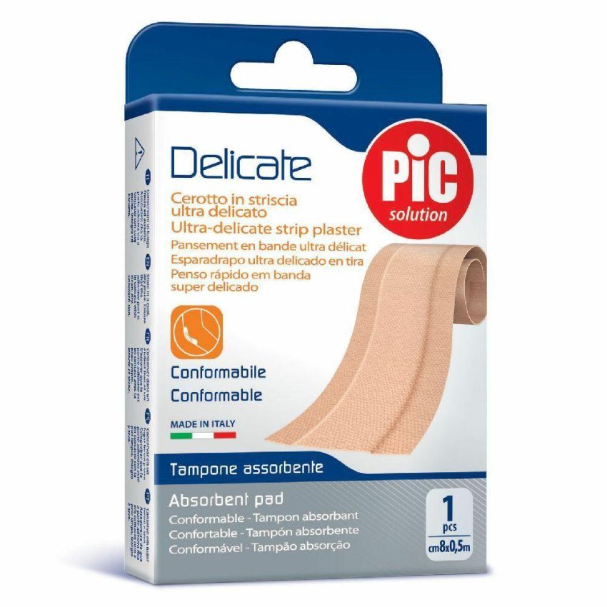 Cerotto Striscia Rosa Delicato 8x0,5cm di Pic