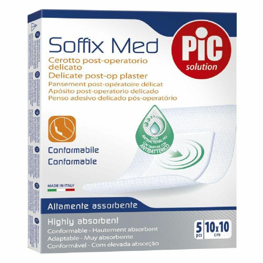 Soffix Med 10X10 Antibatterico - Pacco da 5 Pezzi
