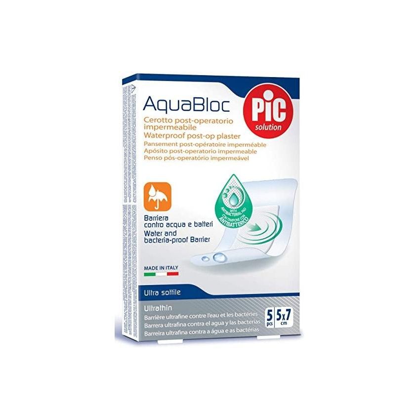 Aquabloc Sterile Antibatterico - Set di 5 Pezzi Misure 5X7
