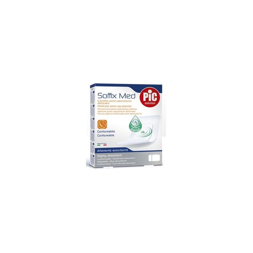 Soffix Med Cerotto Sterile Antibatterico 30X10 di Pic - Confezione da 3 Pezzi