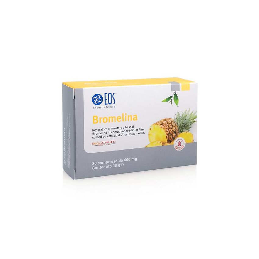 Eos Bromelina: Integratore Digestivo Naturale - 30 Compresse