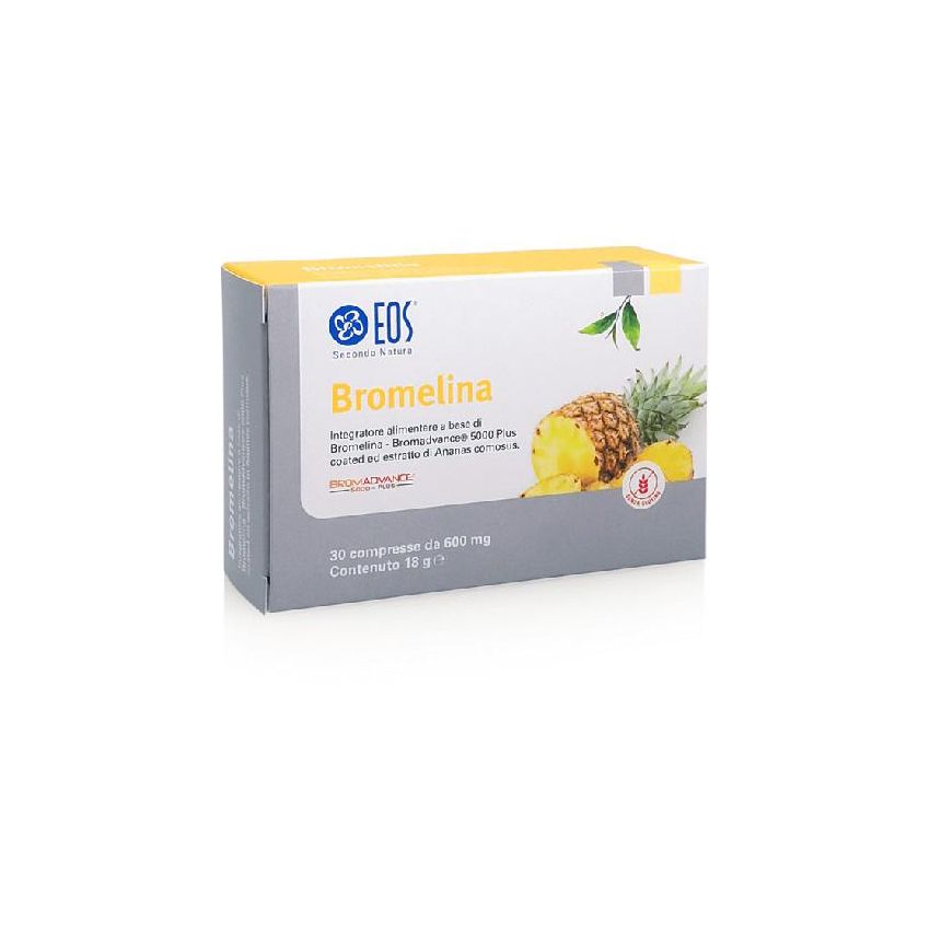 Eos Bromelina: Integratore Digestivo Naturale - 30 Compresse