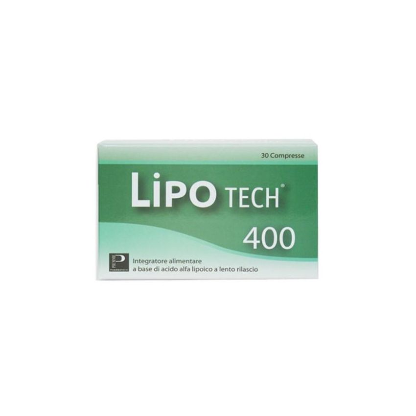 Lipotech 400 - Integratore Alimentare con 30 Compresse
