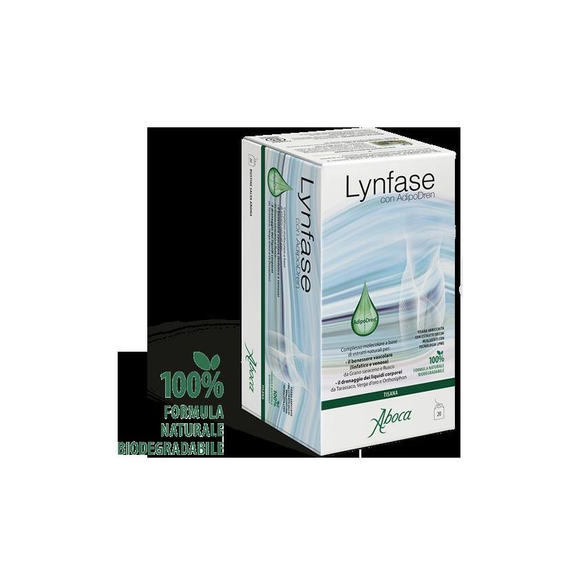 Aboca Fitomagra Lynfase - Tisana Detox in Bustine, 20 pezzi