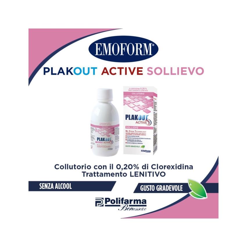 Plakout Active Sollievo - Soluzione Oralen 200ml