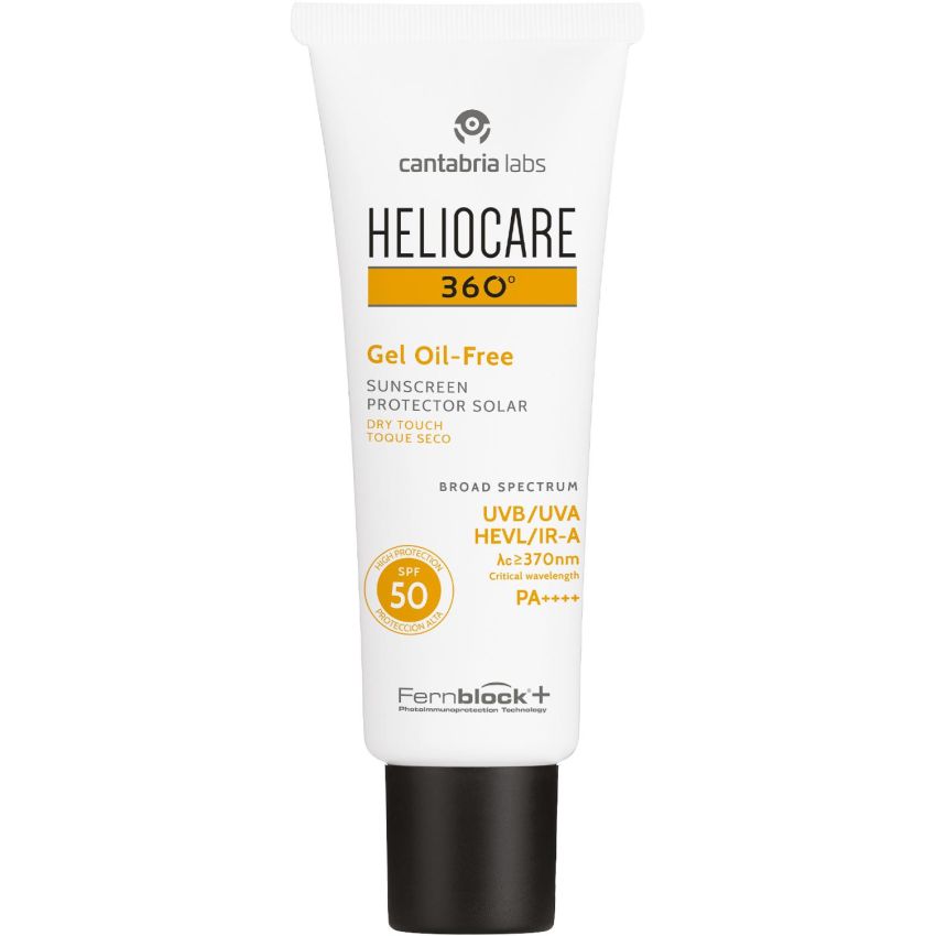 Heliocare 360 Fotoprotezione Viso Senza Olio 50ml SPF50