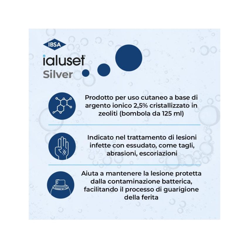 Ialuset Silver Healing Spray - 125ml