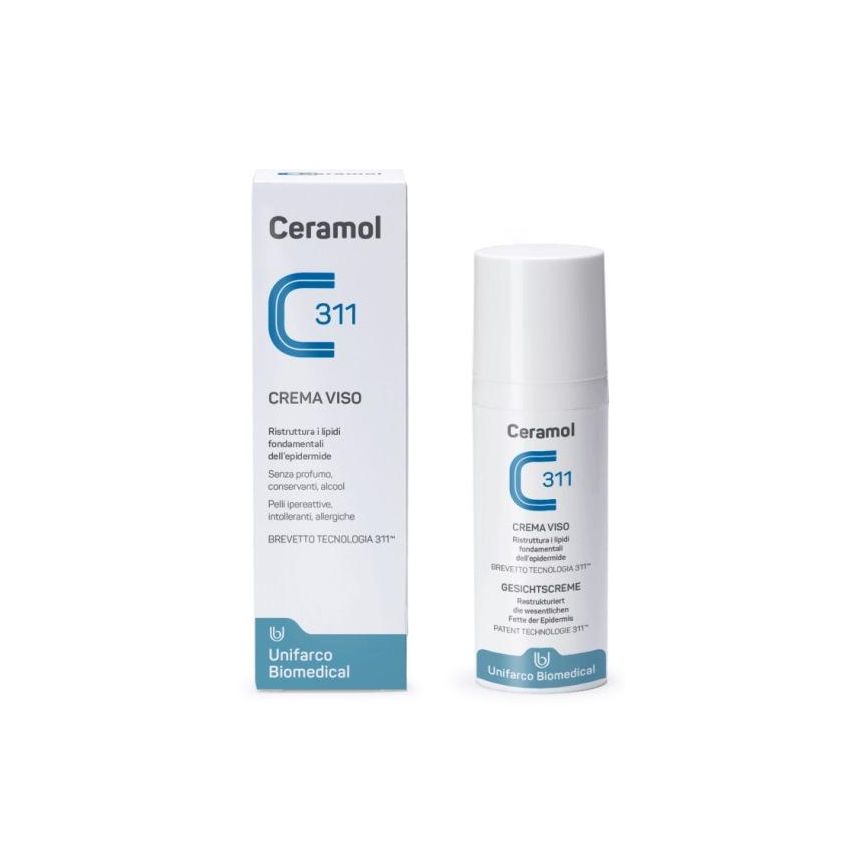 Ceramol 311 Crema Idratante per il Viso - 50ml