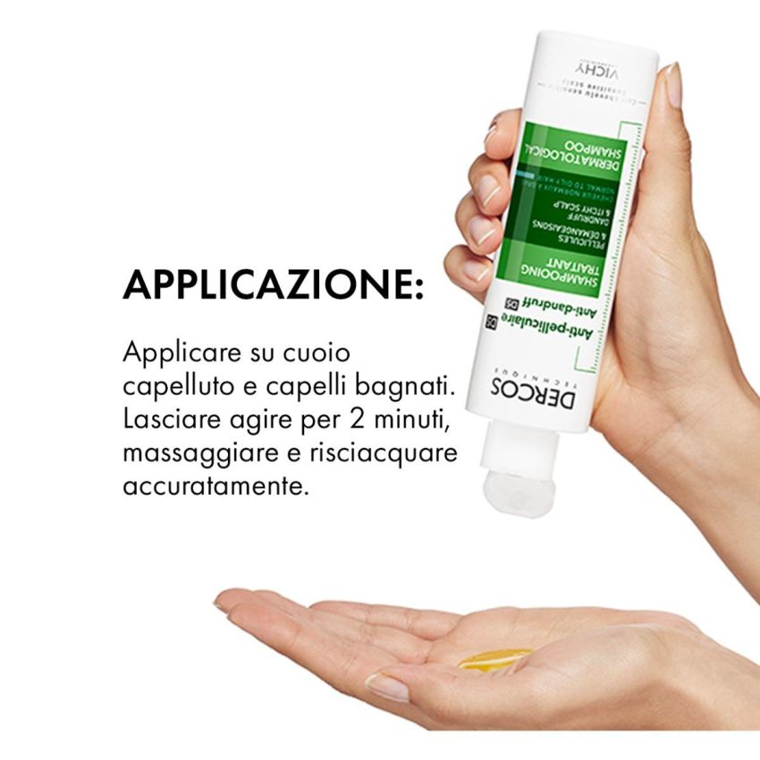 Vichy Dercos 200ml Shampoo Antiforfora per Capelli Grassi