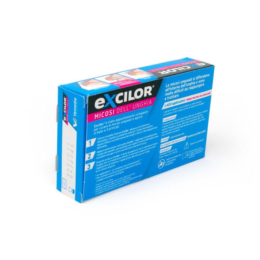 Excilor Penna per Onicomicosi, Trattamento Unghie 3,3ml