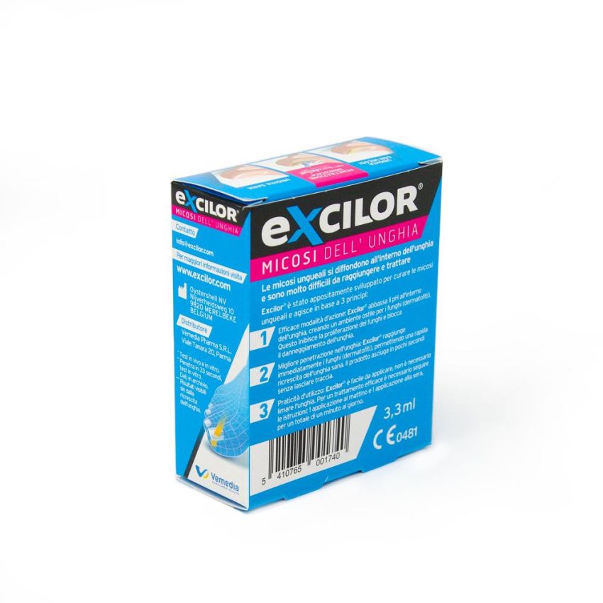 Excilor Soluzione Trattamento Ungueale - Flacone da 3,3ml