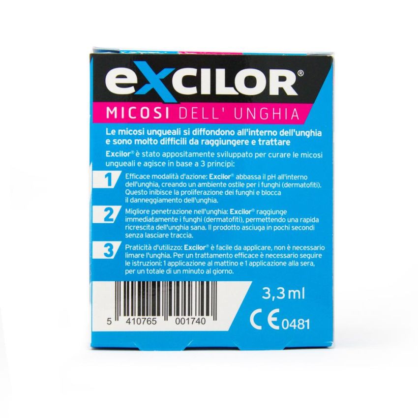 Excilor Soluzione Trattamento Ungueale - Flacone da 3,3ml