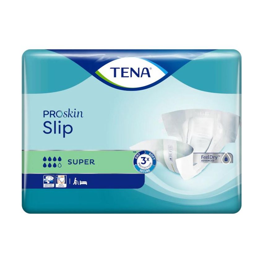 Tena Slip Super - Pannolini a Mutandina, Taglia S, 30 Pezzi