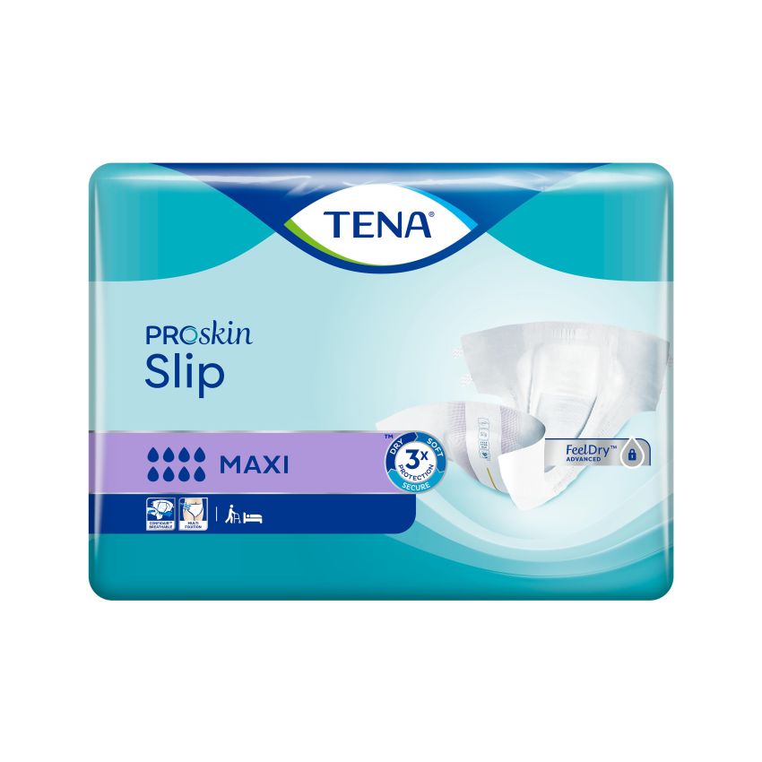 Tena Slip Maxi Pannolini a Mutandina, Taglia M, Pacco da 24 Pezzi