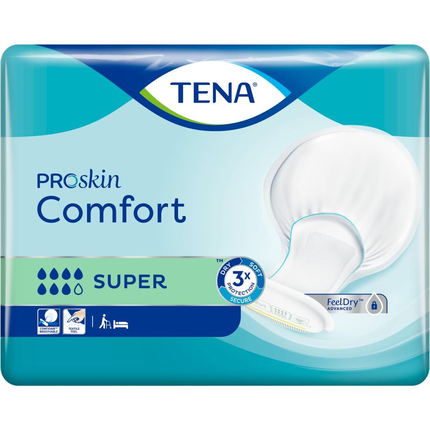 Tena Comfort Super - Pannoloni Sagomati - Confezione da 6 Pezzi
