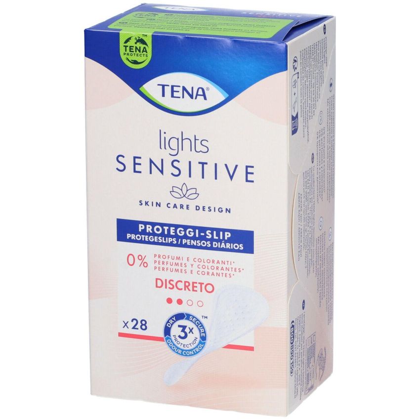 Tena Lights - Proteggi-Slip Discreti e Confortevoli, 28 Pezzi