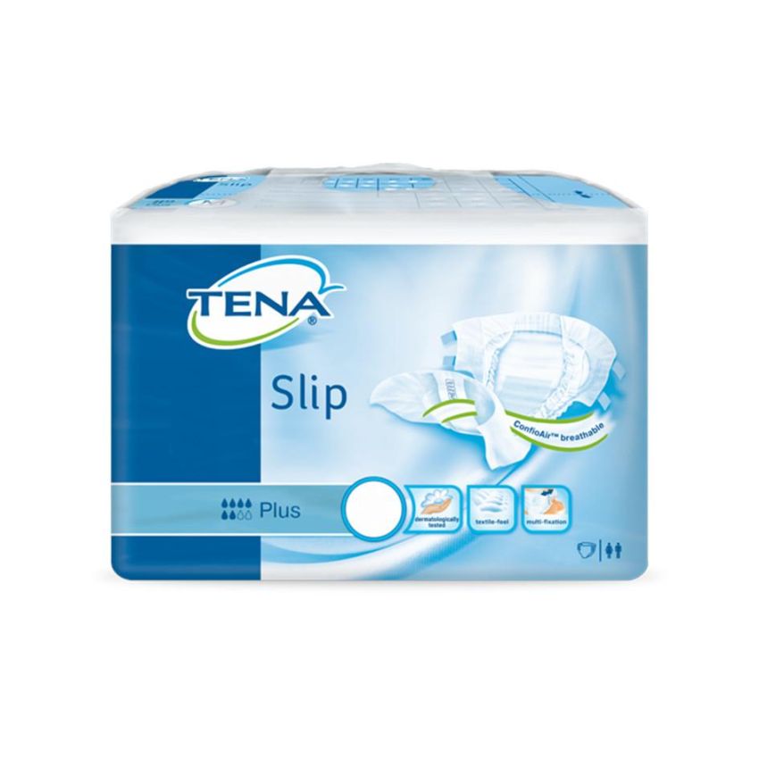 Tena Slip Plus Pannolini a Forma di Mutandina, Taglia M - Pacco da 10 Pezzi