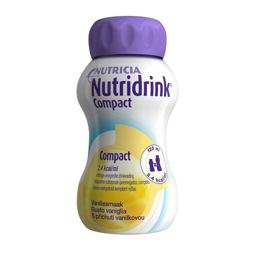 Nutridrink Compact Sapore Vaniglia - Pack da 4 x 125ml
