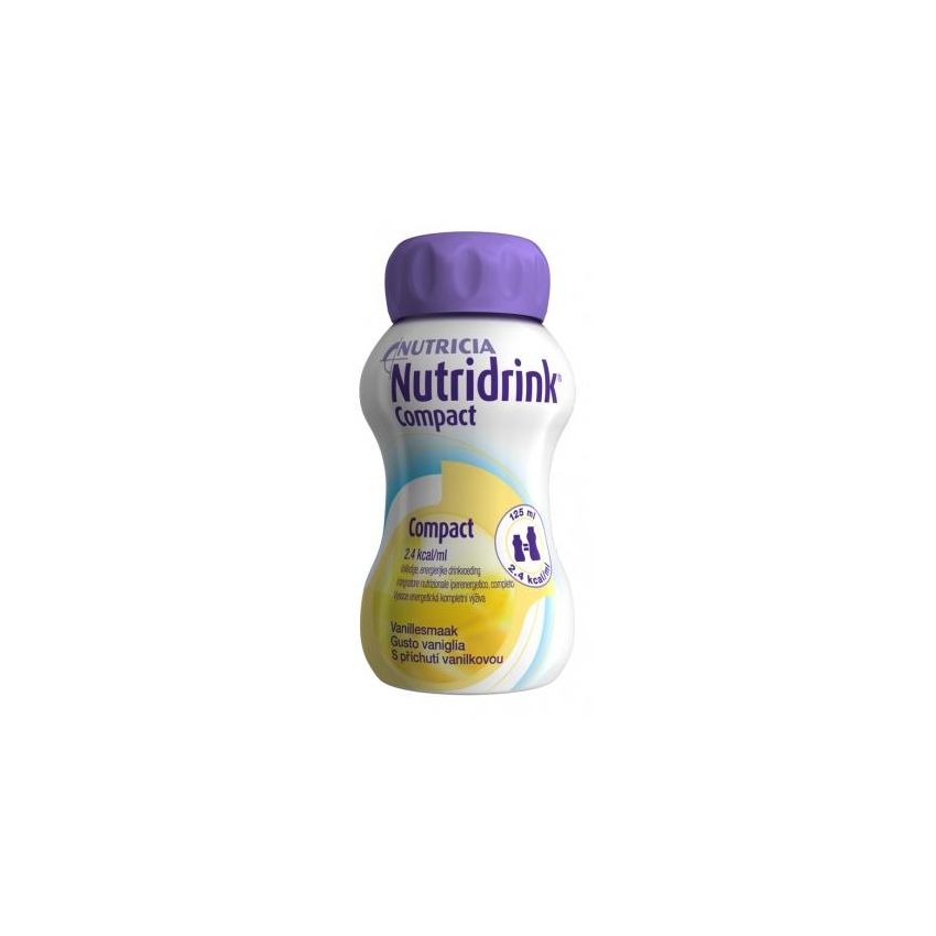 Nutridrink Compact Sapore Vaniglia - Pack da 4 x 125ml