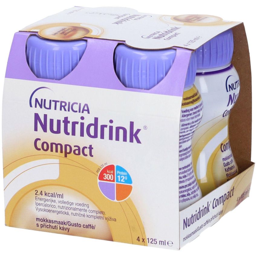Caffè Nutridrink Compact - Confezione da 4x125ml
