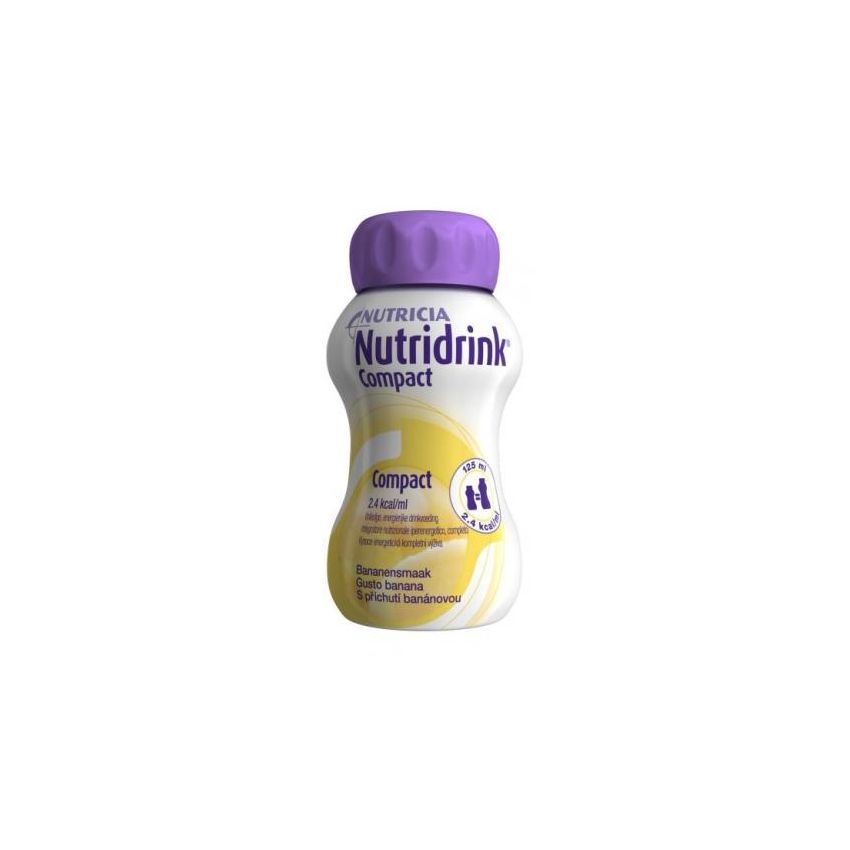 Nutridrink Compact Energizing Banana Flavor Drink - 4x125ml