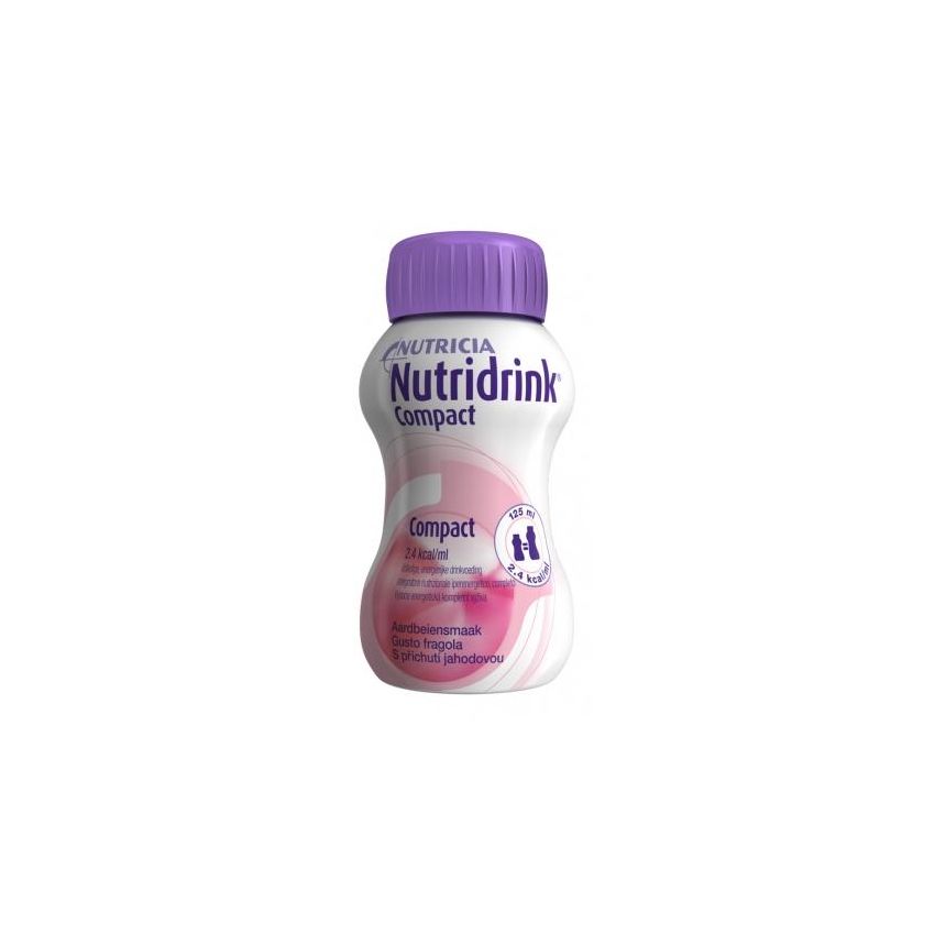 Nutridrink Compact 4x125ml - Sapore Fragola