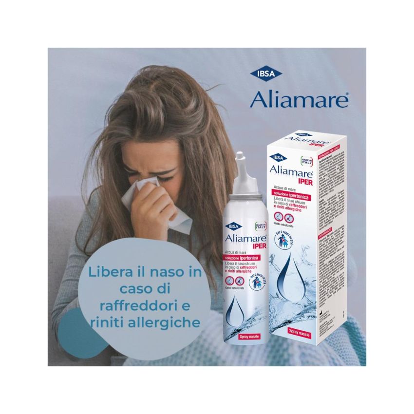Aliamare Iper Spray Nasale Soluzione Ipertonica 125ml