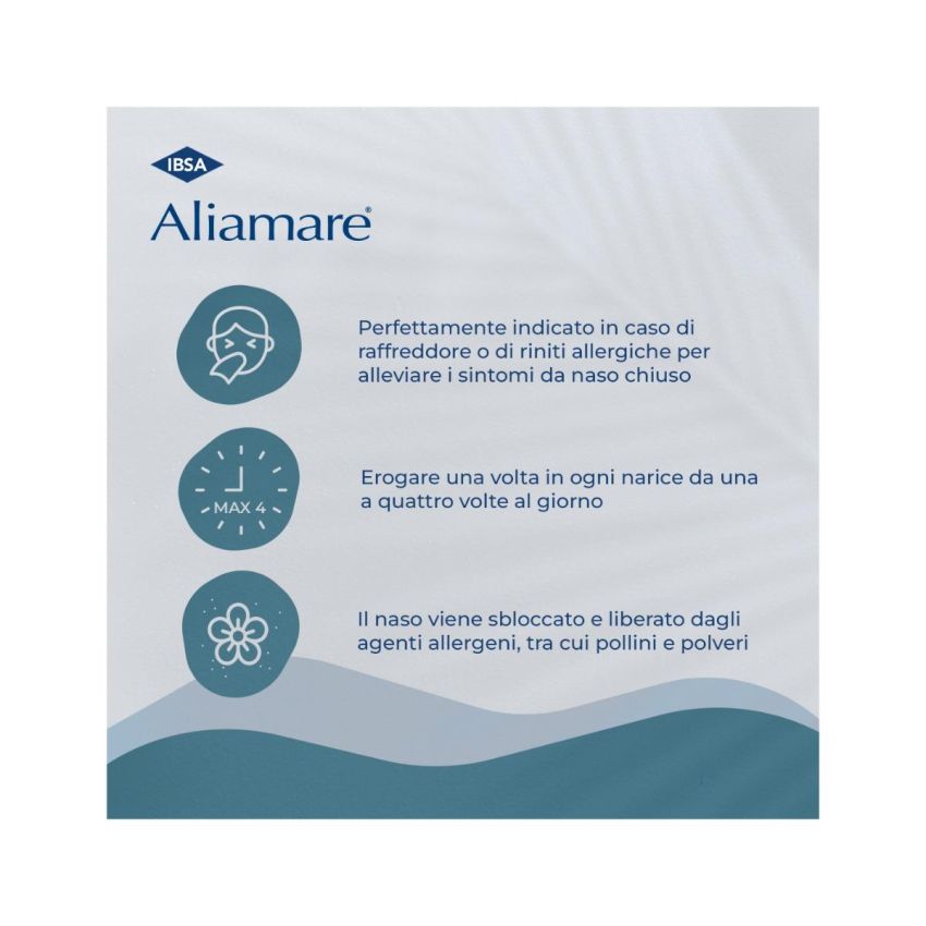 Aliamare Iper Spray Nasale Soluzione Ipertonica 125ml