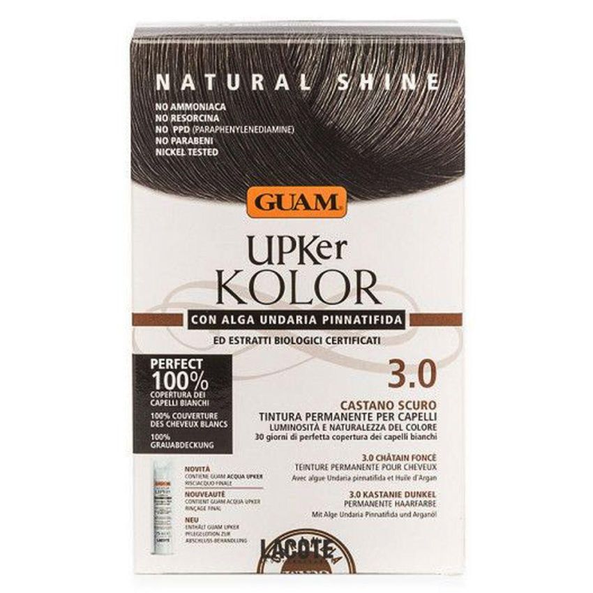 Guam Upker Kolor 3.0 - Tinta per Capelli Castano Scuro
