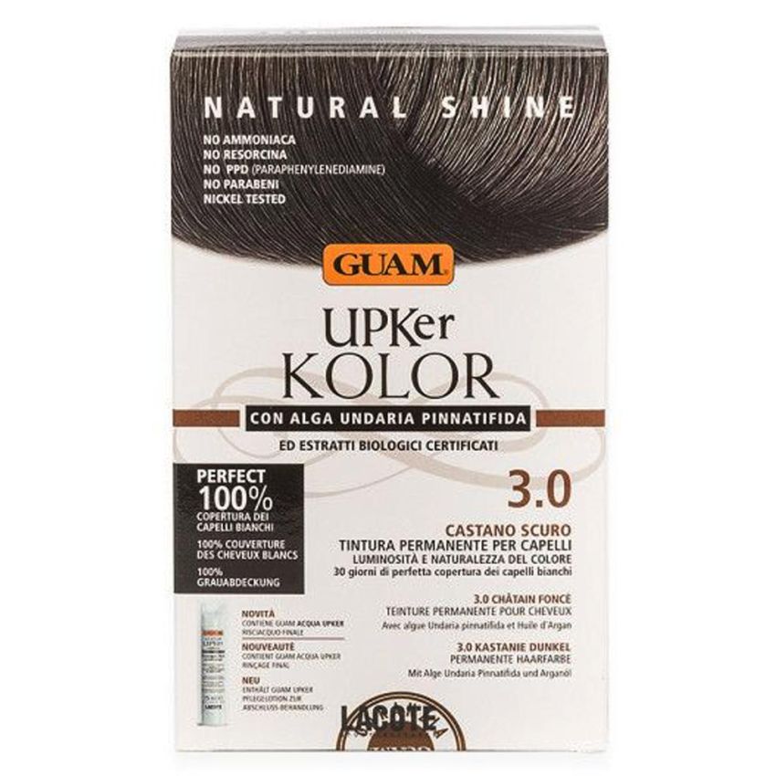 Guam Upker Kolor 3.0 - Tinta per Capelli Castano Scuro