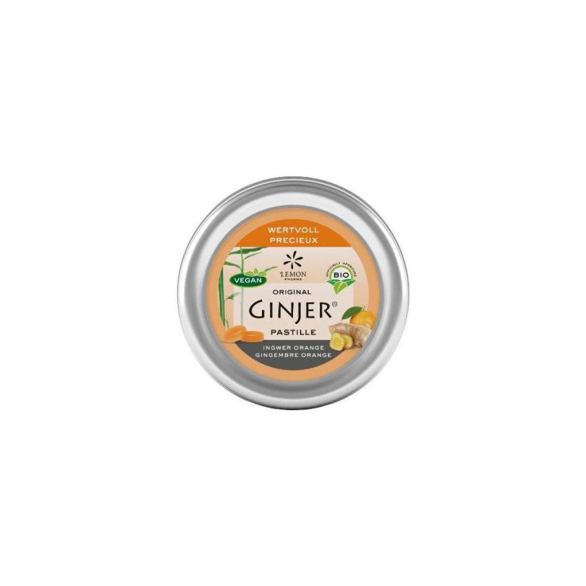 Lemon Pharma Ginjer - Pastiglie al Limone e Zenzero 50g