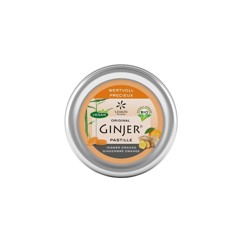 Lemon Pharma Ginjer - Pastiglie al Limone e Zenzero 50g