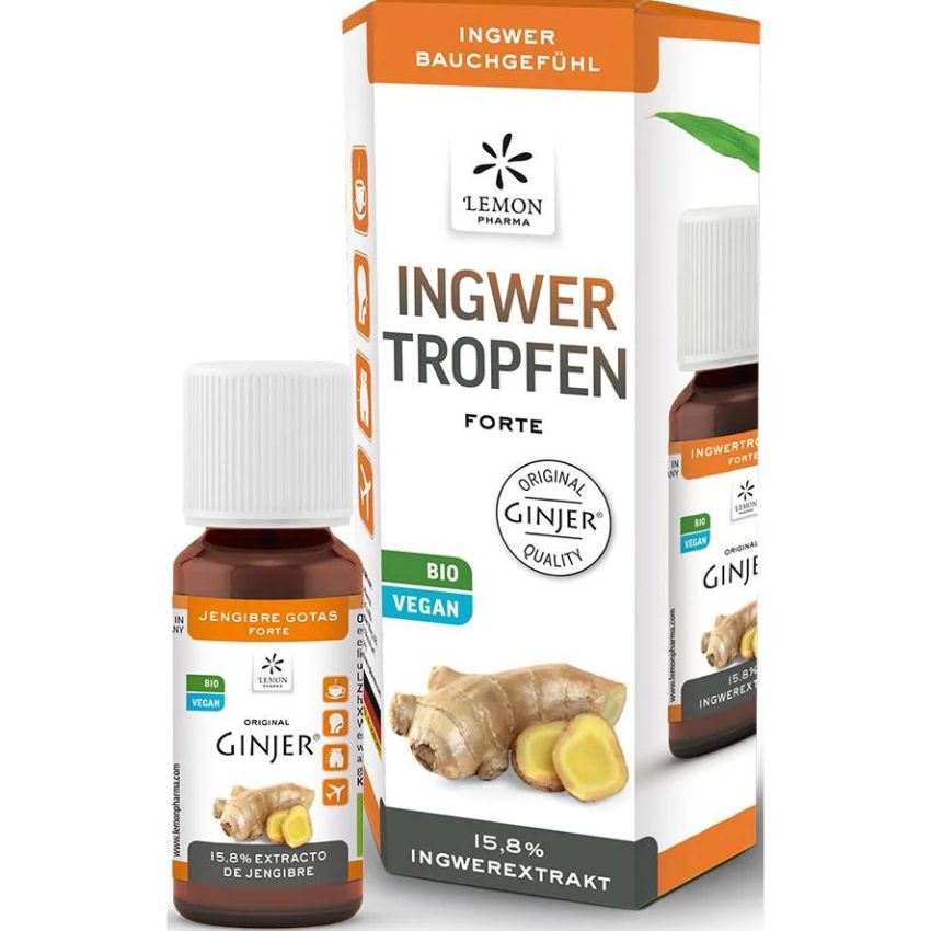 Gocce Forti allo Zenzero Lemon Pharma Ginjer, 20ml