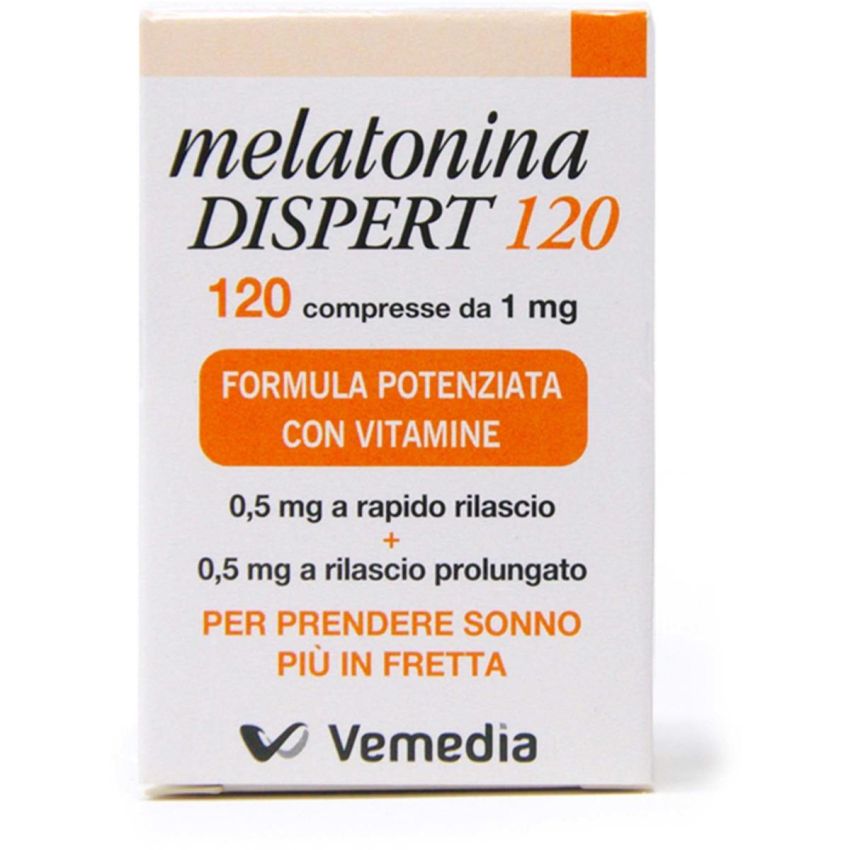 Melatonina Dispert 1mg - Pacchetto da 120 Compresse