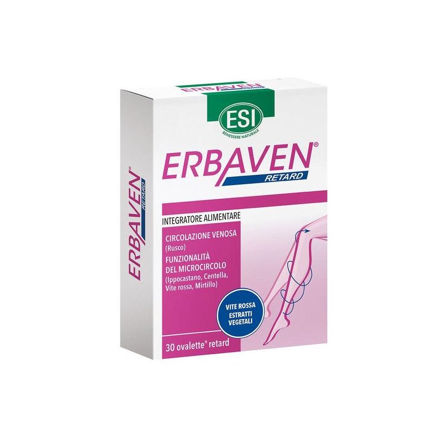 Erbaven Retard - 30 Compresse a Rilascio Prolungato