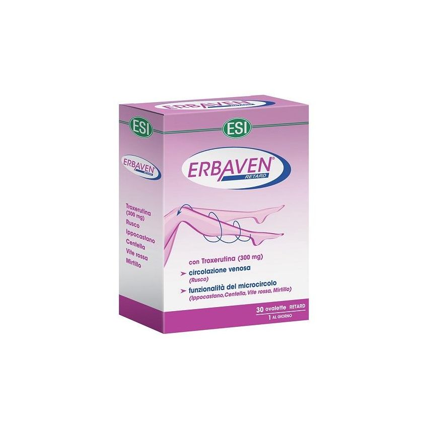 Erbaven Retard - 30 Compresse a Rilascio Prolungato