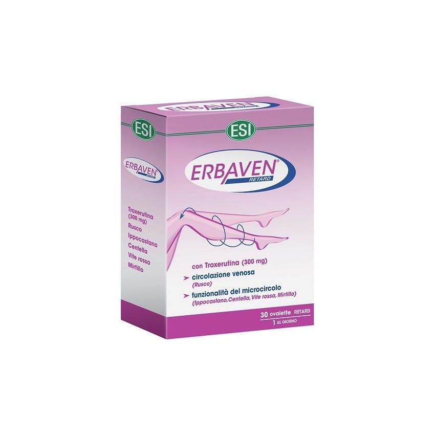 Erbaven Retard - 30 Compresse a Rilascio Prolungato
