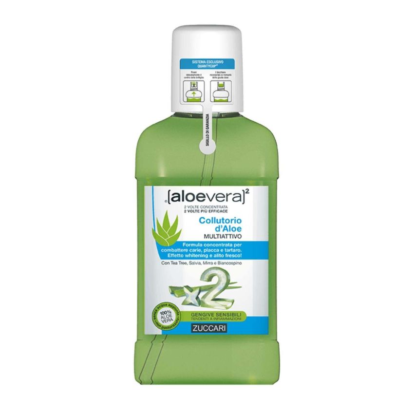 AloeVera2 Collutorio Buccale Idratante con Aloe Vera - 250ml