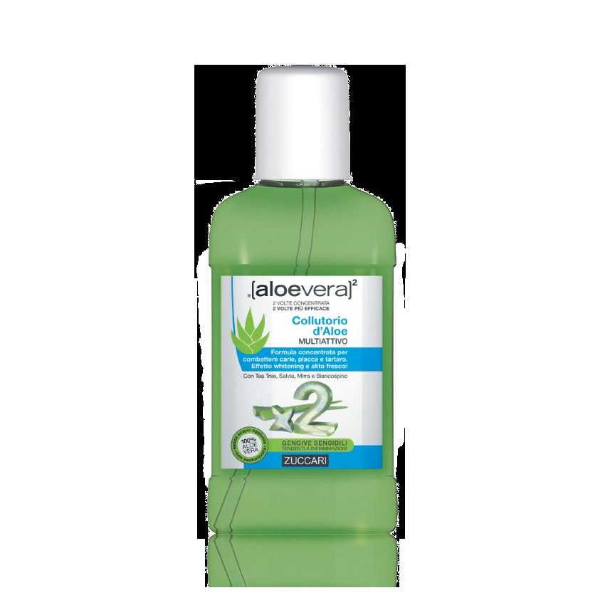 AloeVera2 Collutorio Buccale Idratante con Aloe Vera - 250ml