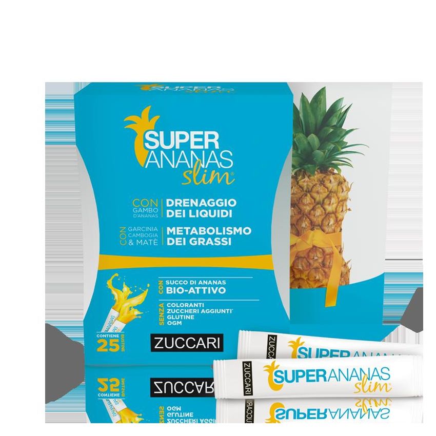 Super Ananas Slim - 25 Bustine per Dimagrire
