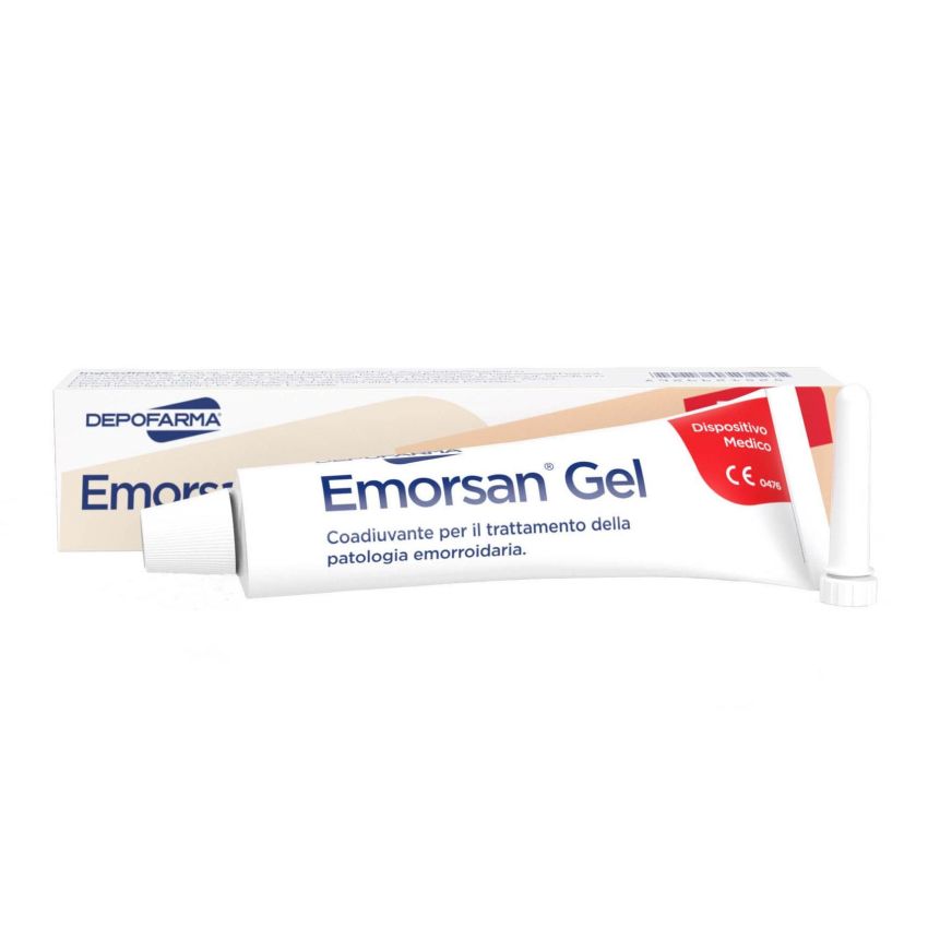 Emorsan Gel Hemorrhoidal Treatment con Applicatore, 30ml