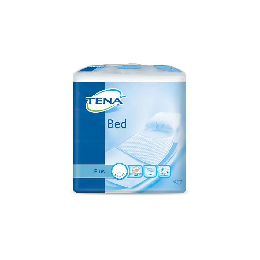 Tena Bed Plus - Protezioni Traversine 60X40cm, Pacco da 40 Pezzi
