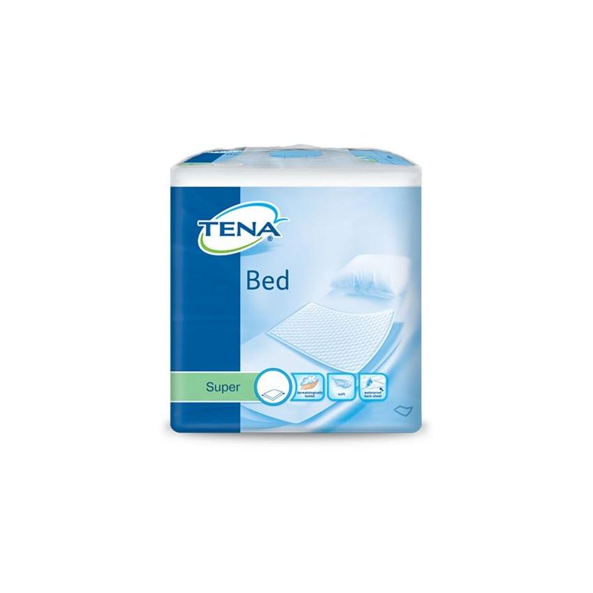 Tena Bed Super, Traversa Non Rimboccabile per Incontinenza, 60x90cm