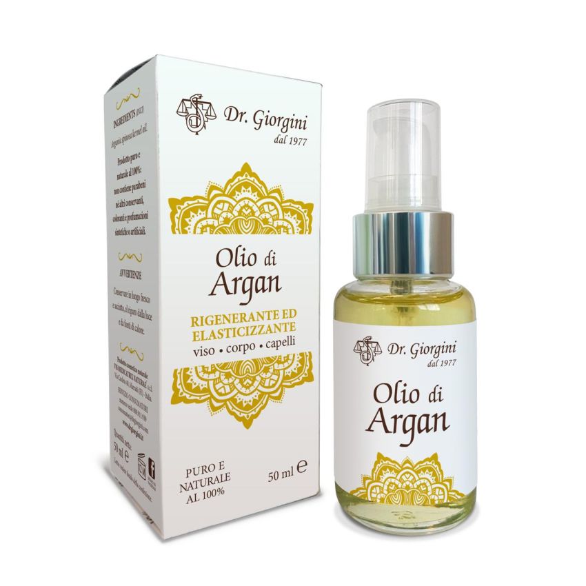 Dr.Giorgini Olio di Argan Multipurpose - Per Viso, Corpo e Capelli - 50 ml