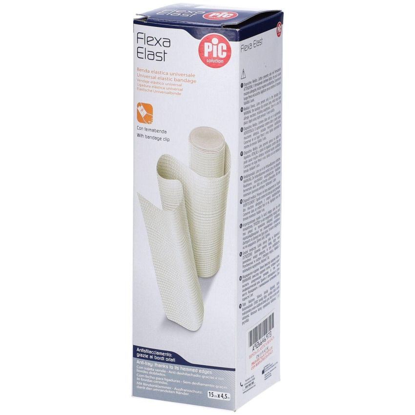 Pic Benda Elastica Fustellata Bianca 15x4.5m