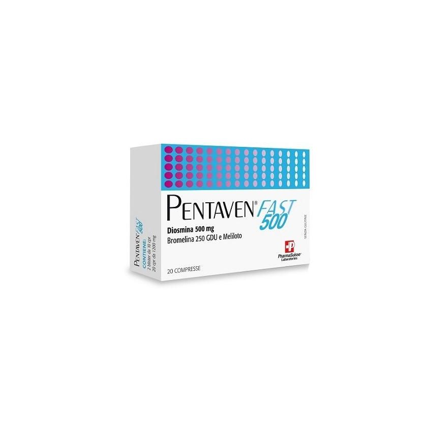 Pentaven Fast 500 - Pacchetto da 20 Compresse