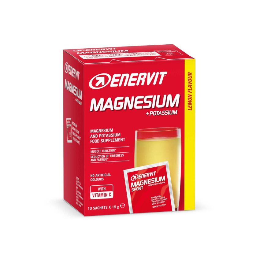 Enervit Magnesium & Potassium Supplement, 10 x 15g Packs