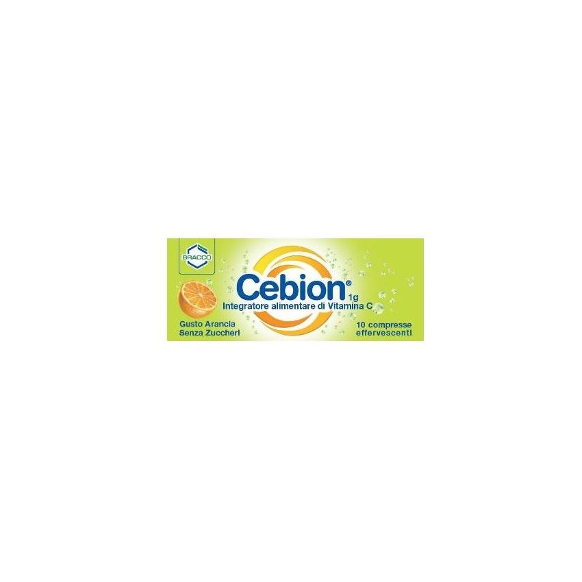 Cebion Effervescenti senza Zucchero con Vitamina C - 10 Compresse