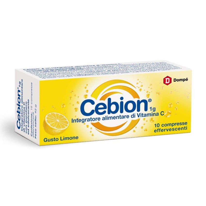 Cebion Vitamina C Effervescente al Limone - 10 Compresse